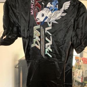 Mukzin silk dress robe